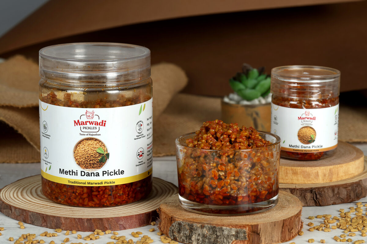 Marwadi Dana Methi Pickle