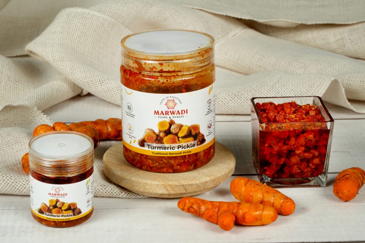 Mewadi Haldi Pickle